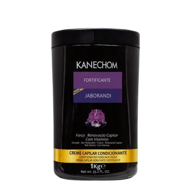 Hair care products for droopy hair-Jaborandi Fortifying Conditioning Hair Shine Moisturizing Cream 1kg - Kanechom