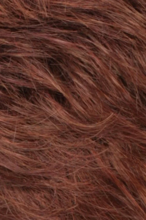 Dark Auburn Tipped w Triple  Red Tones