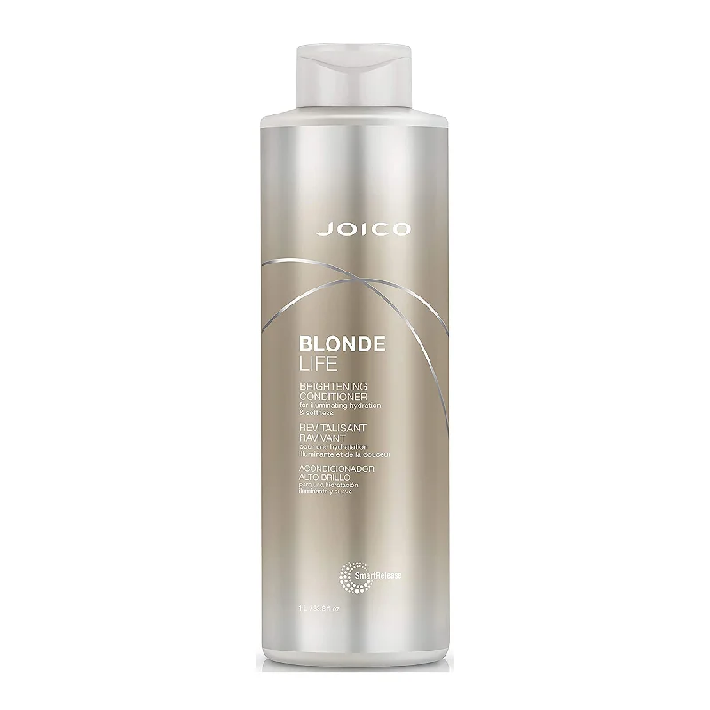 Best hair care for healthy kinky hair-Joico Blonde Life Brightening Conditioner Liter