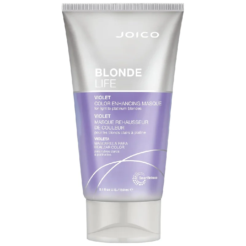 Natural hair care for hair nourishment-Joico Blonde Life Color Enhancing Masque Violet 5.1 oz