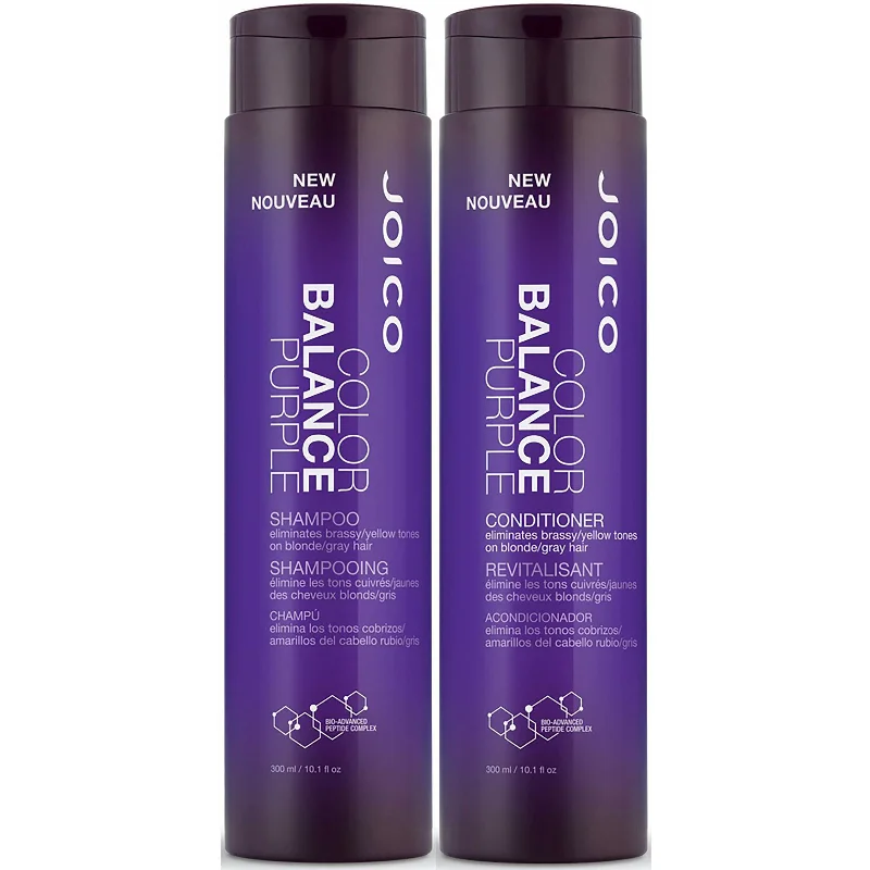 Joico Color Balance Purple Shampoo and Conditioner Duo 10.1 oz