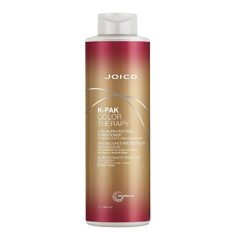 Hair care tips for scalp wellness-Joico K-PAK Color Therapy Conditioner Liter