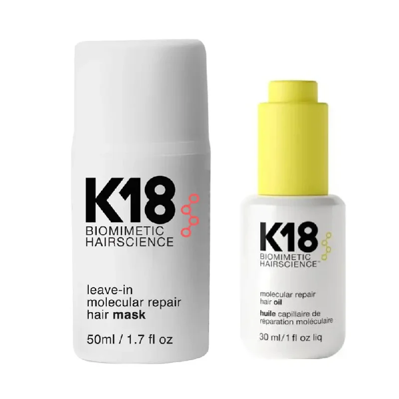 K18 Molecular Repair Hair Oil & Mask Duo