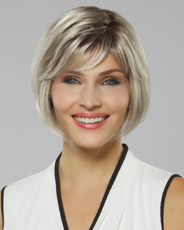 Synthetic wigs with full texture-Kelly Petite | Monofilament Synthetic Wig by Henry Margu