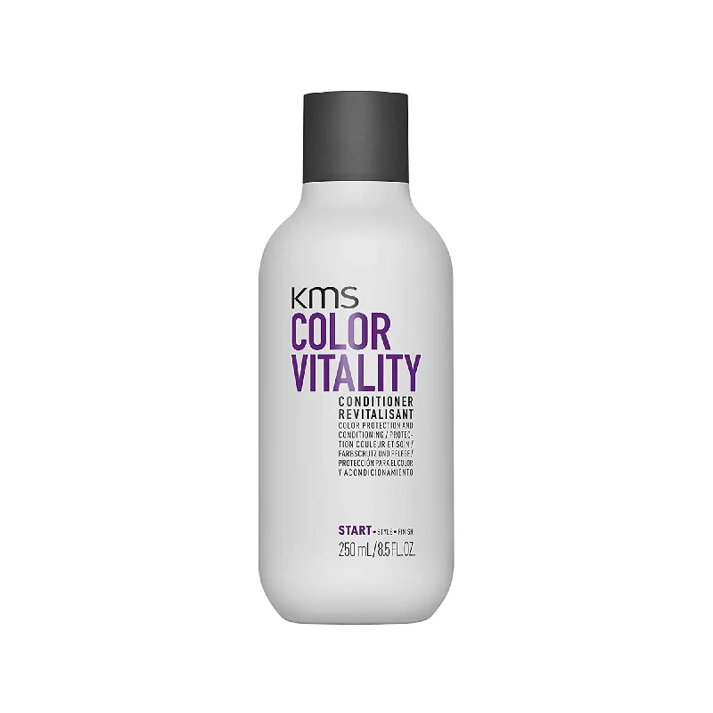 Hair care for tight kinky hair-KMS ColorVitality Conditioner - 8oz