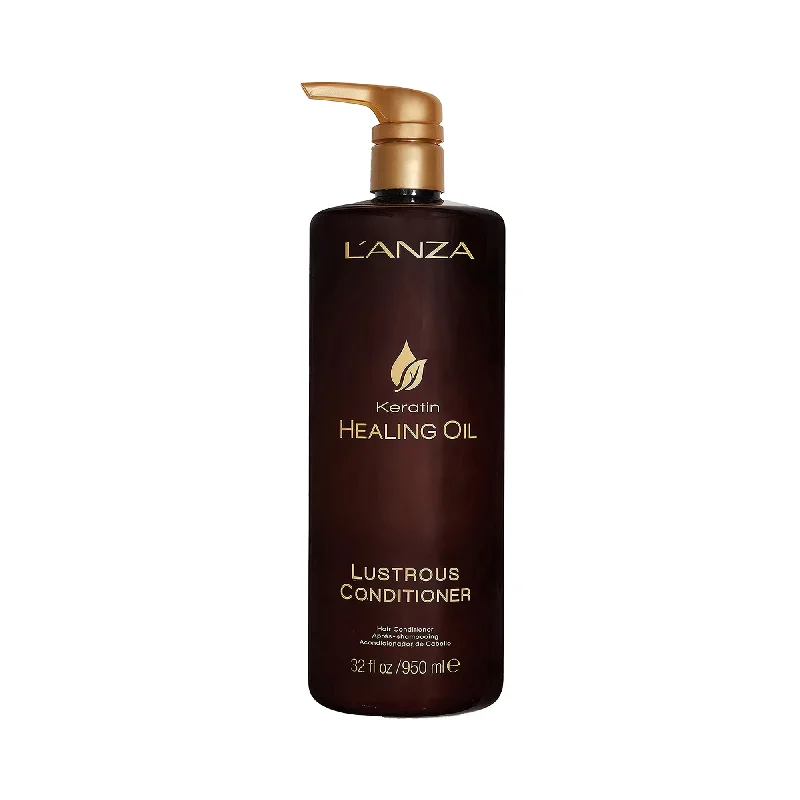 Natural hair care for radiance-L'anza Keratin Healing Oil Lustrous Conditioner