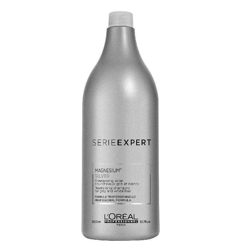 L'Oreal Serie Expert Magnesium Silver Shampoo, 50.7 oz.