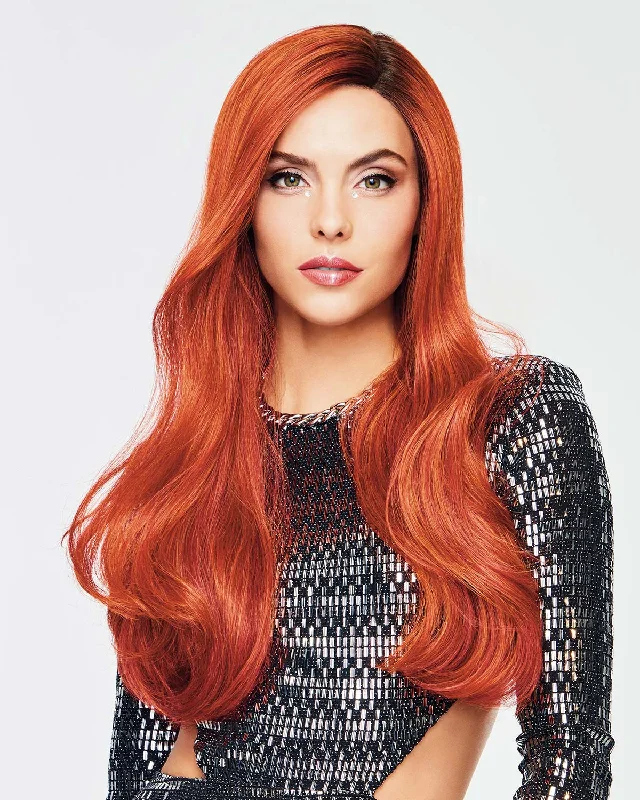 Synthetic wigs for lush bashes-Mane Flame | Lace Front & Monofilament Part Synthetic Wig by Hairdo