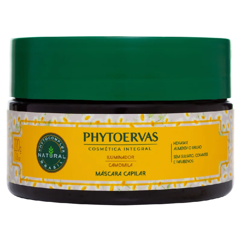 Best hair care for hair nourishment-Phytoervas Hair Mask Line Illuminator Camomile 220g