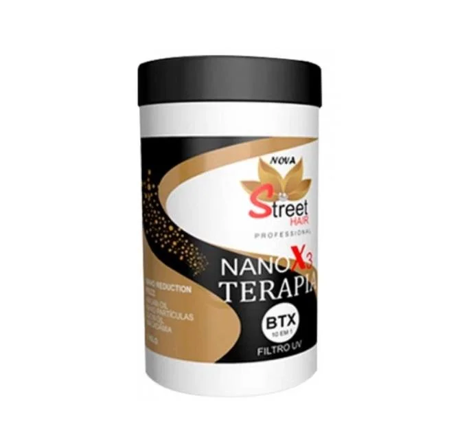 Hair care for UV-faded hair-Nano Therapy 10 in 1 Deep Hair Mask Intense Anti-Volume Hydration Cream 1Kg - New Street