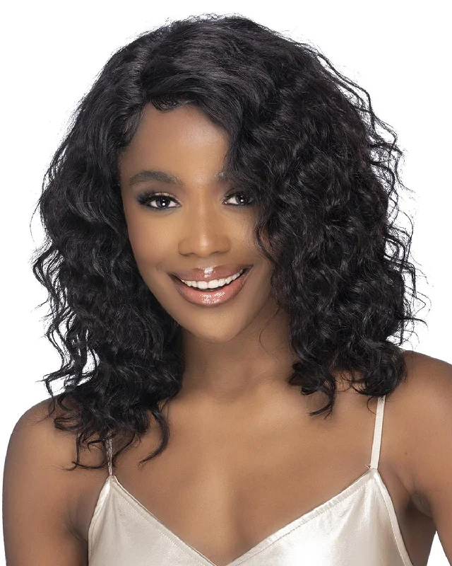 real person hair ring eye-catching band-Nebula | Lace Front Remy Human Hair Wig by Vivica Fox