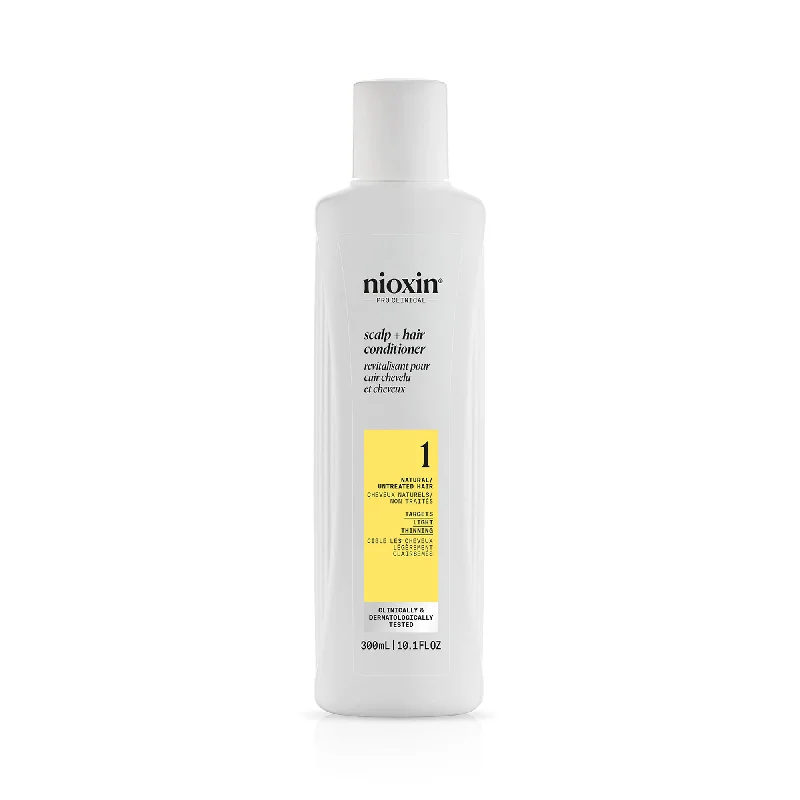 Hair care routine for heavy shedding-Nioxin System 1 Scalp Care + Hair Conditioner