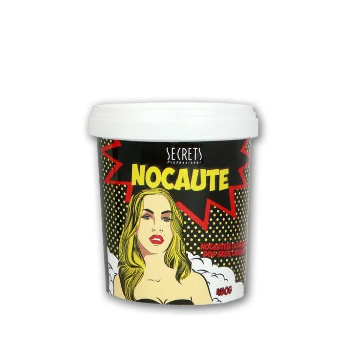 Hair care products with loganberry-Nocaute Knockout Silkiness Softness Moisturizing Smoothing Mask 450g - Secrets