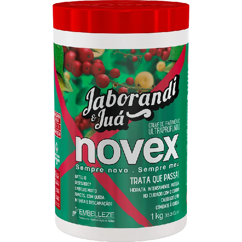 Moisturizing hair care for hair robustness-Novex Treatment Cream Jaborandi And Juá 1kg