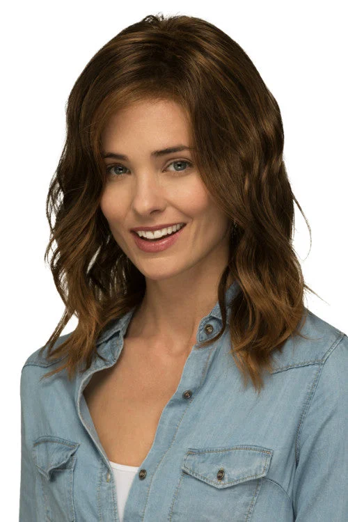 Synthetic wigs for rare deals-Ocean Synthetic Wig By Estetica | Long, Wavy | Basic Cap