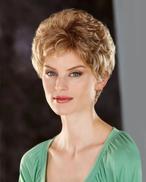 Synthetic wigs for big parties-Pamela Petite | Monofilament Synthetic Wig by Henry Margu