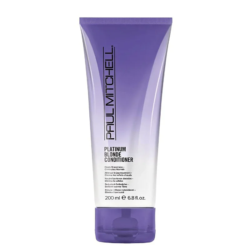 Hair care routine for hair smoothness-Paul Mitchell Platinum Blonde Conditioner