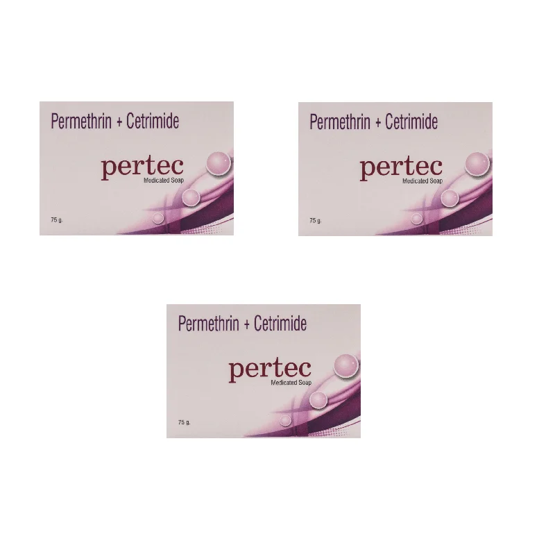 Pertec Soap 75gm x 3