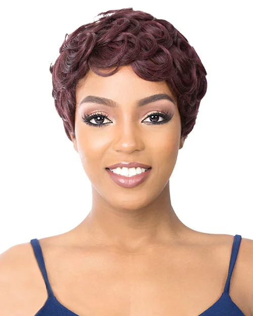 Marl synthetic wigs cool-Pin Curl 201 | Synthetic Wig by It's a Wig