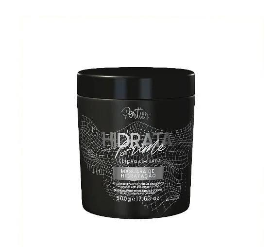 Hair care for rough kinky hair-Portier Hidrata Prime Moisturizing Mask 500g / 17.6 fl oz