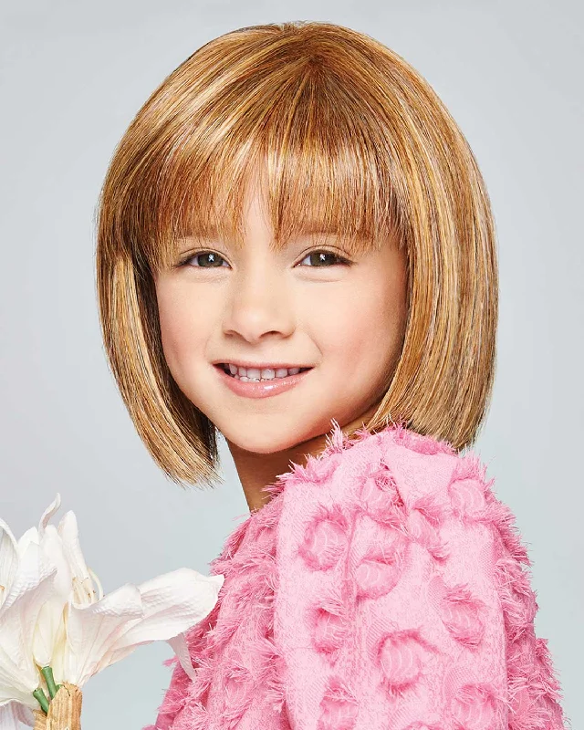 Synthetic wigs with soft tones-Pretty In Page-Ultra Petite | Kids Monofilament Crown Synthetic Wig by Hairdo