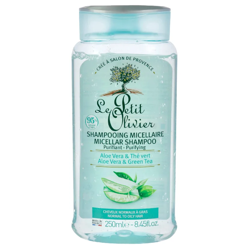 Le Petit Olivier Micellar Shampoo - Aloe Vera and Green Tea by Le Petit Olivier for Women - 8.45 oz Shampoo