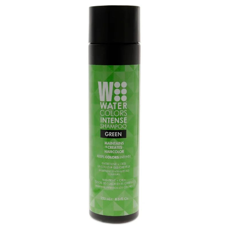 Tressa Watercolors Intense Shampoo - Green by Tressa for Unisex - 8.5 oz Shampoo