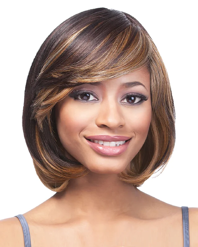 Synthetic wigs for fast offers-Q Cinnamon | Synthetic Wig by It's a Wig