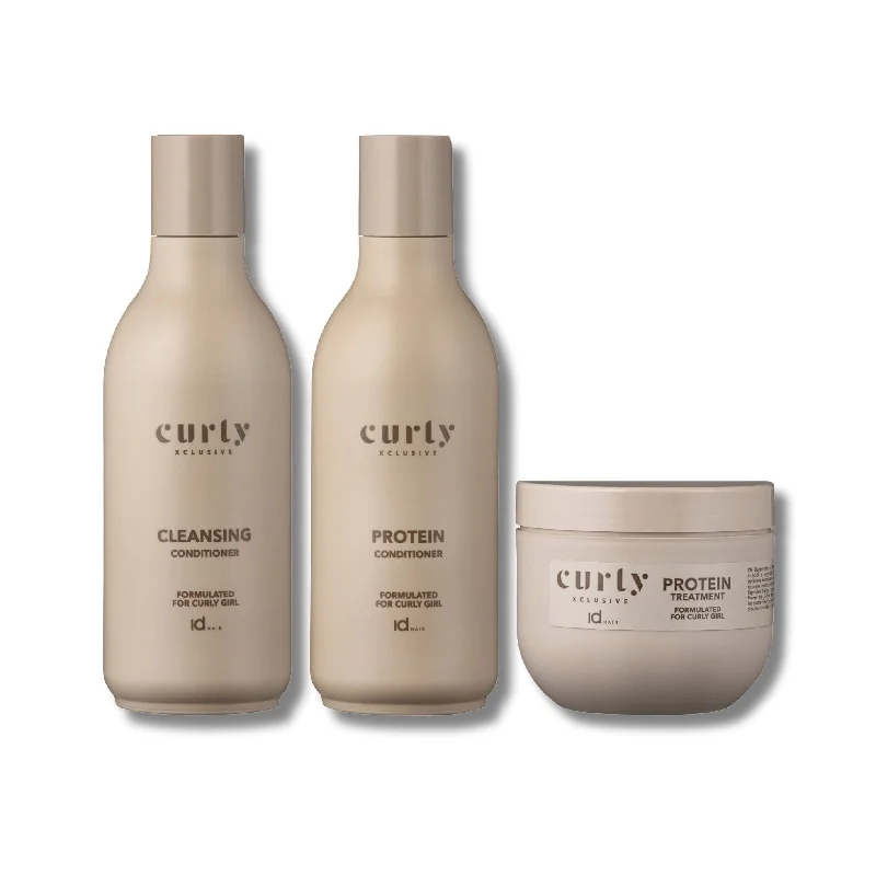 Protein-Infused Curly Care Trio