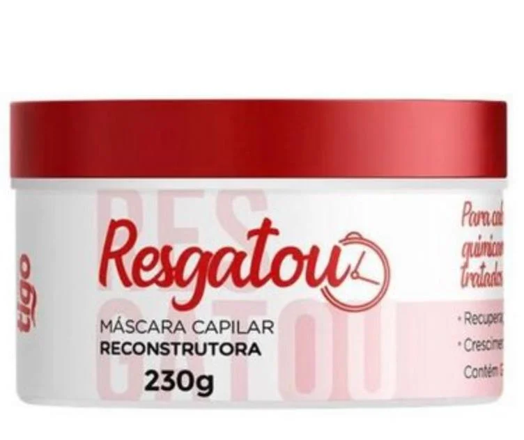 Hair care products with passionfruit-Resgatou ReconstructorPost Chemical Hair Treatment Mask 230g - Tigo Cosmetics