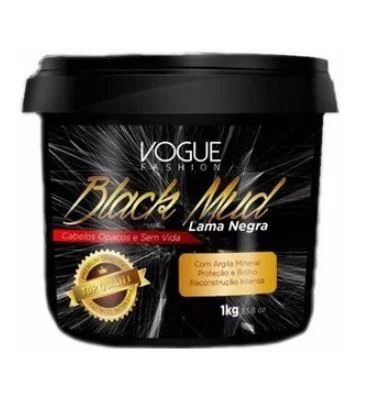 Moisturizing hair care for hair smoothness-Restoration Black Mud Clay Protection Reconstruction Mask 1kg - Vogue Fashion