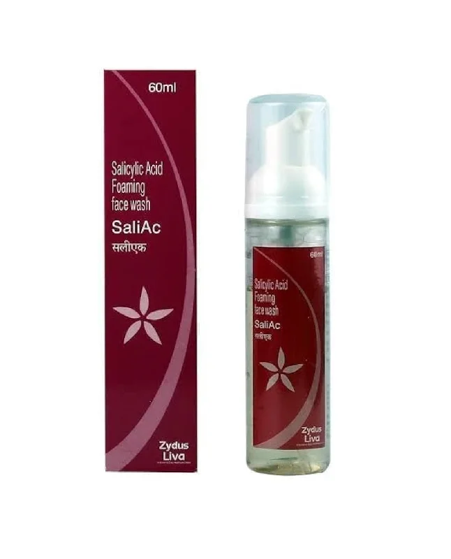 Saliac Foaming Face Wash, 60ml