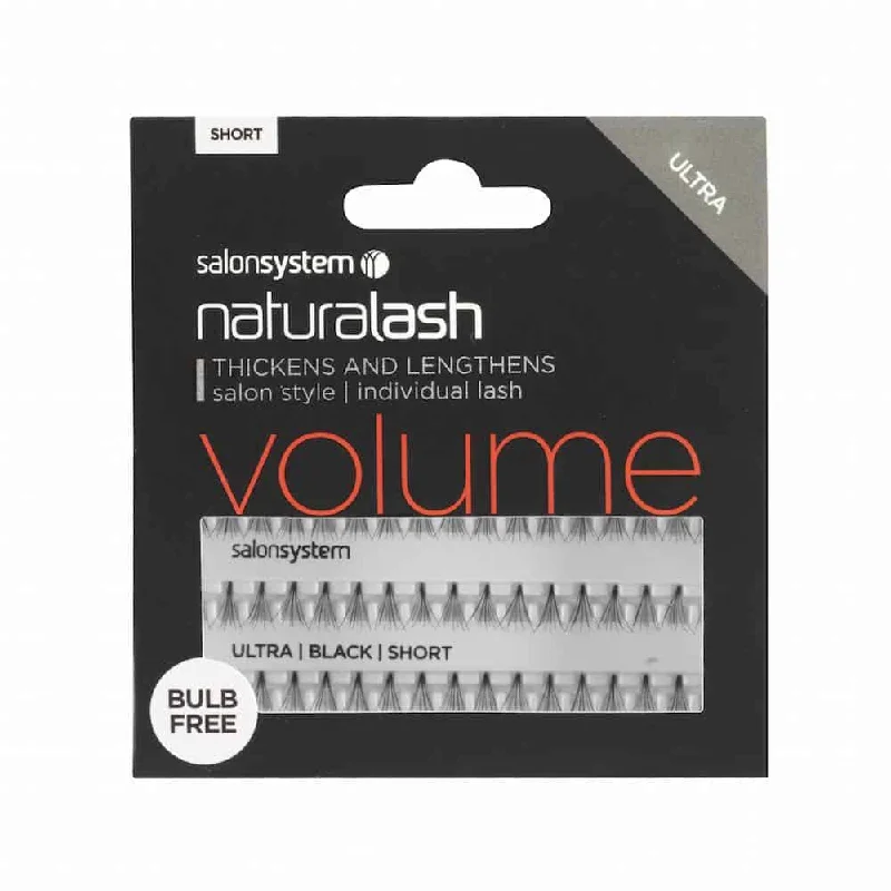 Salon Systems Individual Lash Bulb Free Black Short