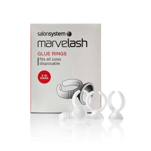 Salon Systems Marvelash Glue Rings + 10 cups