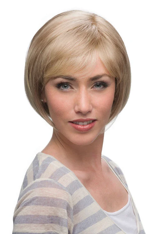 Taupe synthetic wigs soft-Sandra Synthetic Wig By Estetica | Short, Straight | Full Mono Cap