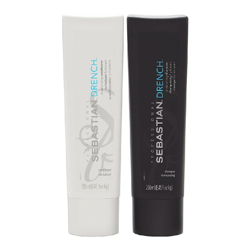 Sebastian Drench Moisturizing Shampoo and Conditioner Duo 8.4 oz