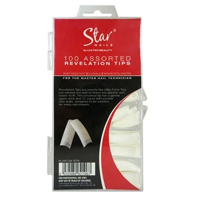 Star Nails Revelation Tips - pack of 100