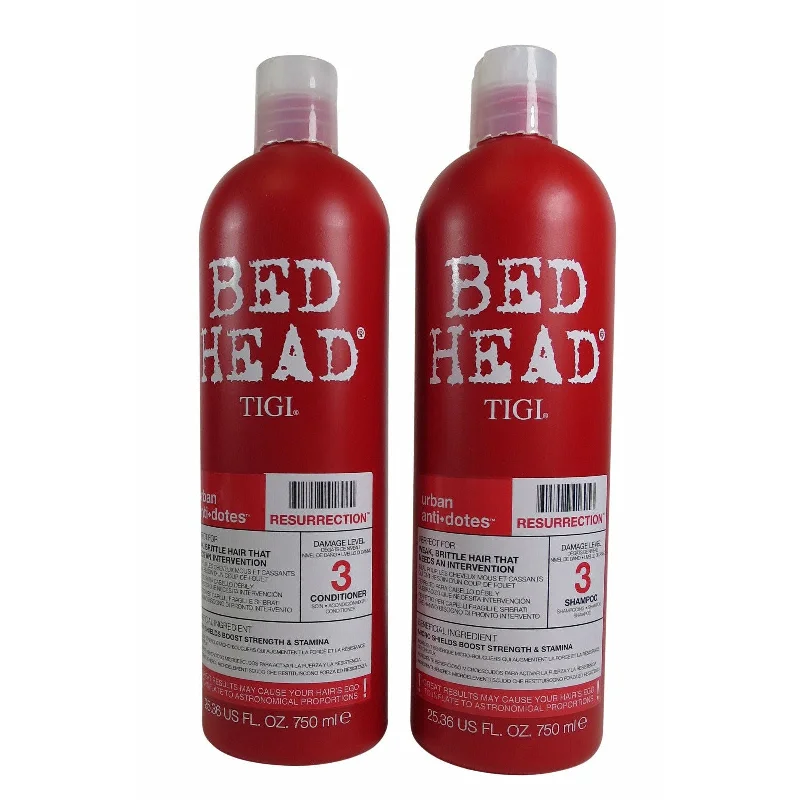 Tigi Bed Head Urban Anti-Dotes Resurrection Shampoo and Conditioner Duo 25.36 OZ