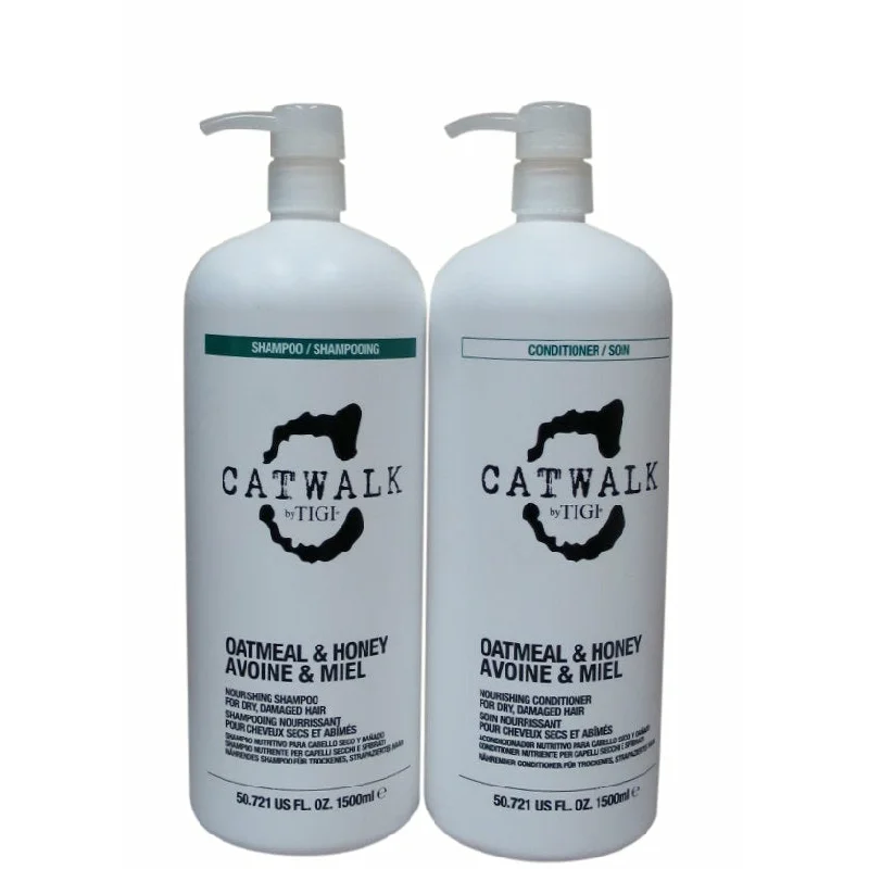 Tigi Catwalk Oatmeal & Honey Shampoo and Conditioner 50.72 Duo