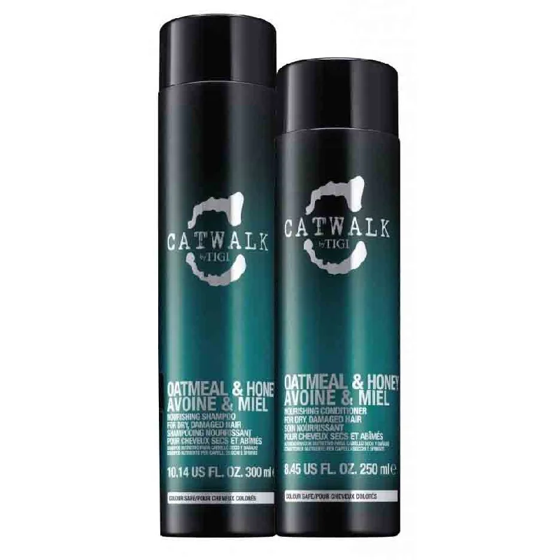 Tigi Catwalk Oatmeal & Honey Shampoo Conditioner Duo 10.14 / 8.45 oz