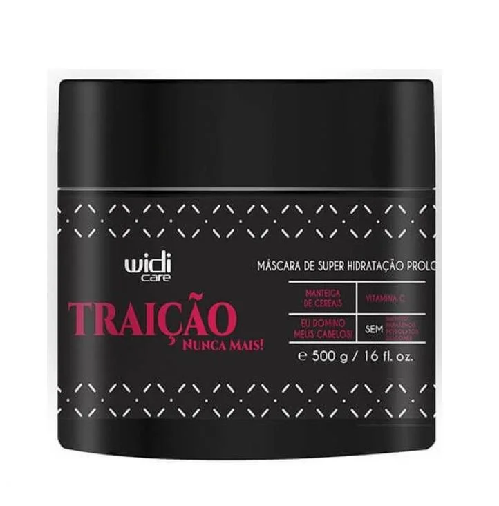 Hair care products with raspberry-Traição Nunca Mais! Vitamin C Cereal Butter Moisturizing Mask 300g - Widi Care