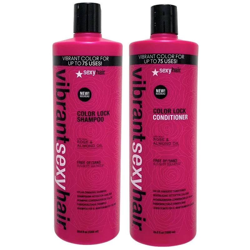 Vibrant Sexy Hair Color Lock Shampoo and Conditioner 33.8 oz Duo