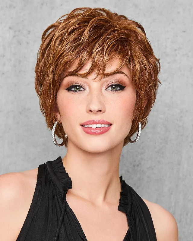 Taupe synthetic wigs soft-Voluminous Crop | Synthetic Wig by Hairdo