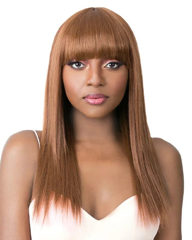 Synthetic wigs with lush waves-Weave Wig Bang Yaki 20 | Synthetic Wig by It's a Wig