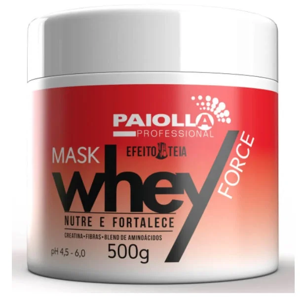 How to care for brittle tight curls-Whey Force Hair Protein Nourishing Fortifying Treatment Mask 500g - Paiolla