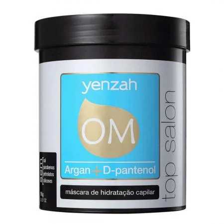 Best hair care for scalp tenderness-Top Salon OM Argan D-Pantenol Keratin Hydrating Capillary Mask 1Kg - Yenzah