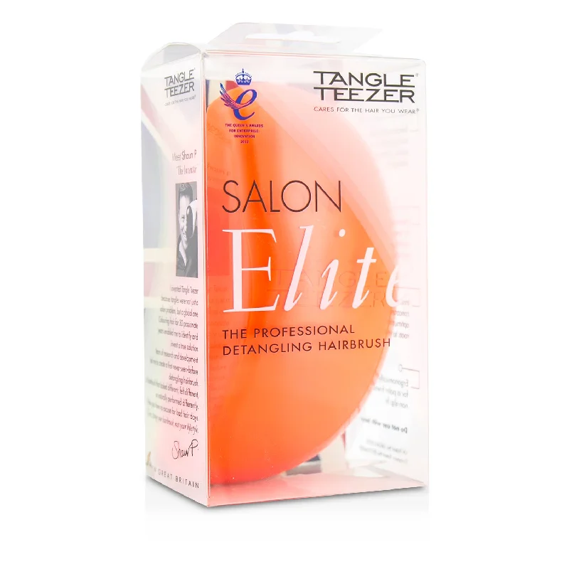 Tangle Teezer Salon Elite Professional Detangling Hair Brush - Orange Mango (For Wet & Dry Hair)  1pc