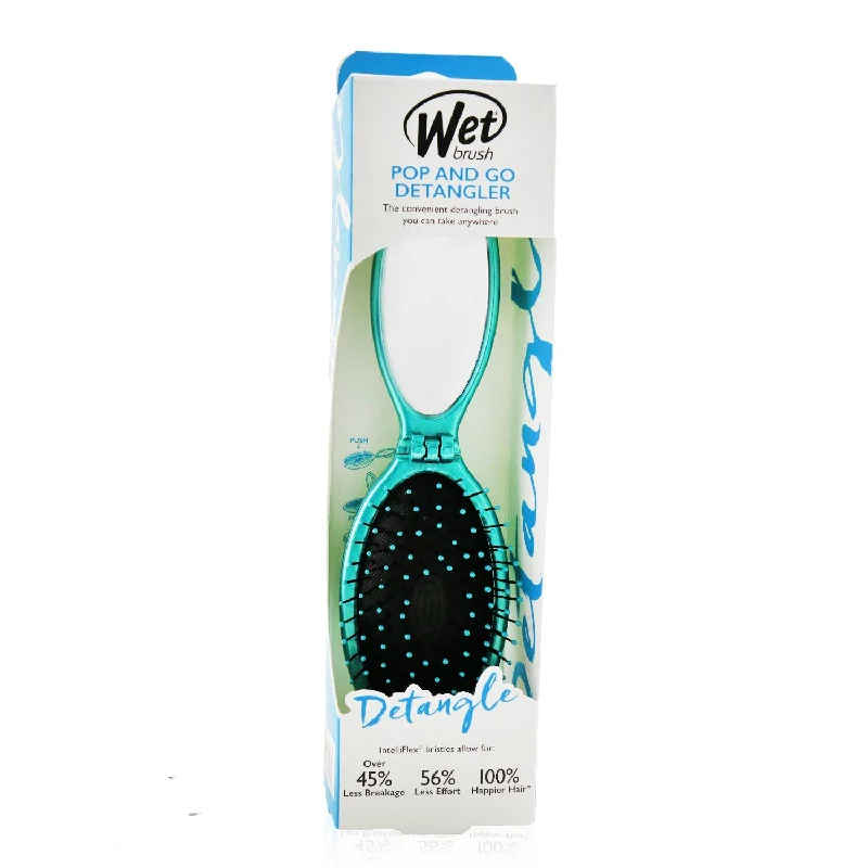 Wet Brush Pop and Go Detangler Metallic - # Teal  1pc