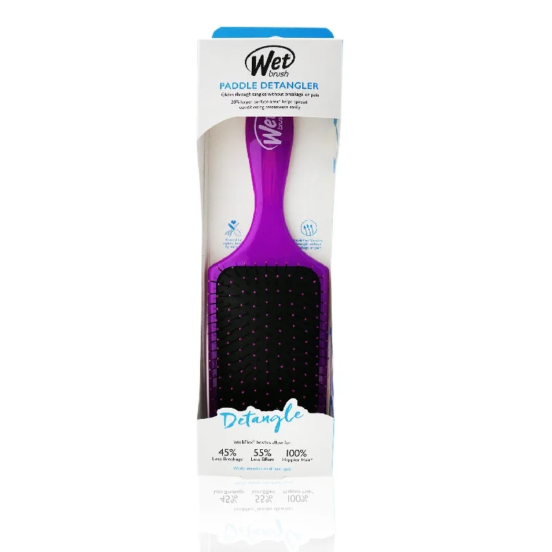 Wet Brush Paddle Detangler - # Purple  1pc