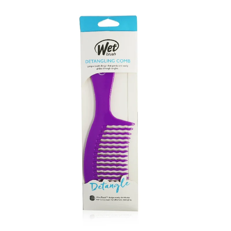 Wet Brush Detangling Comb - # Purple  1pc